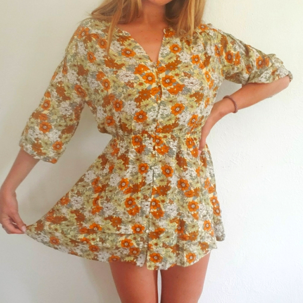 Amuse Society Printed Dress